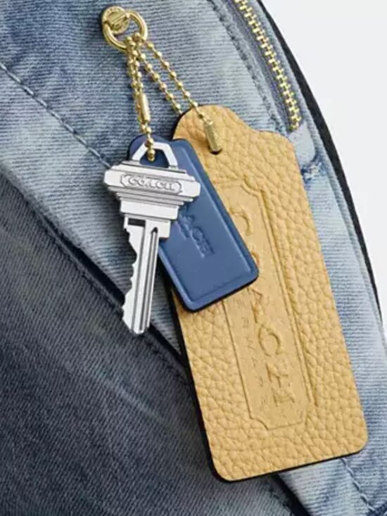 Coach Loved Denim Small Backpack NWT - Picture 4 of 5